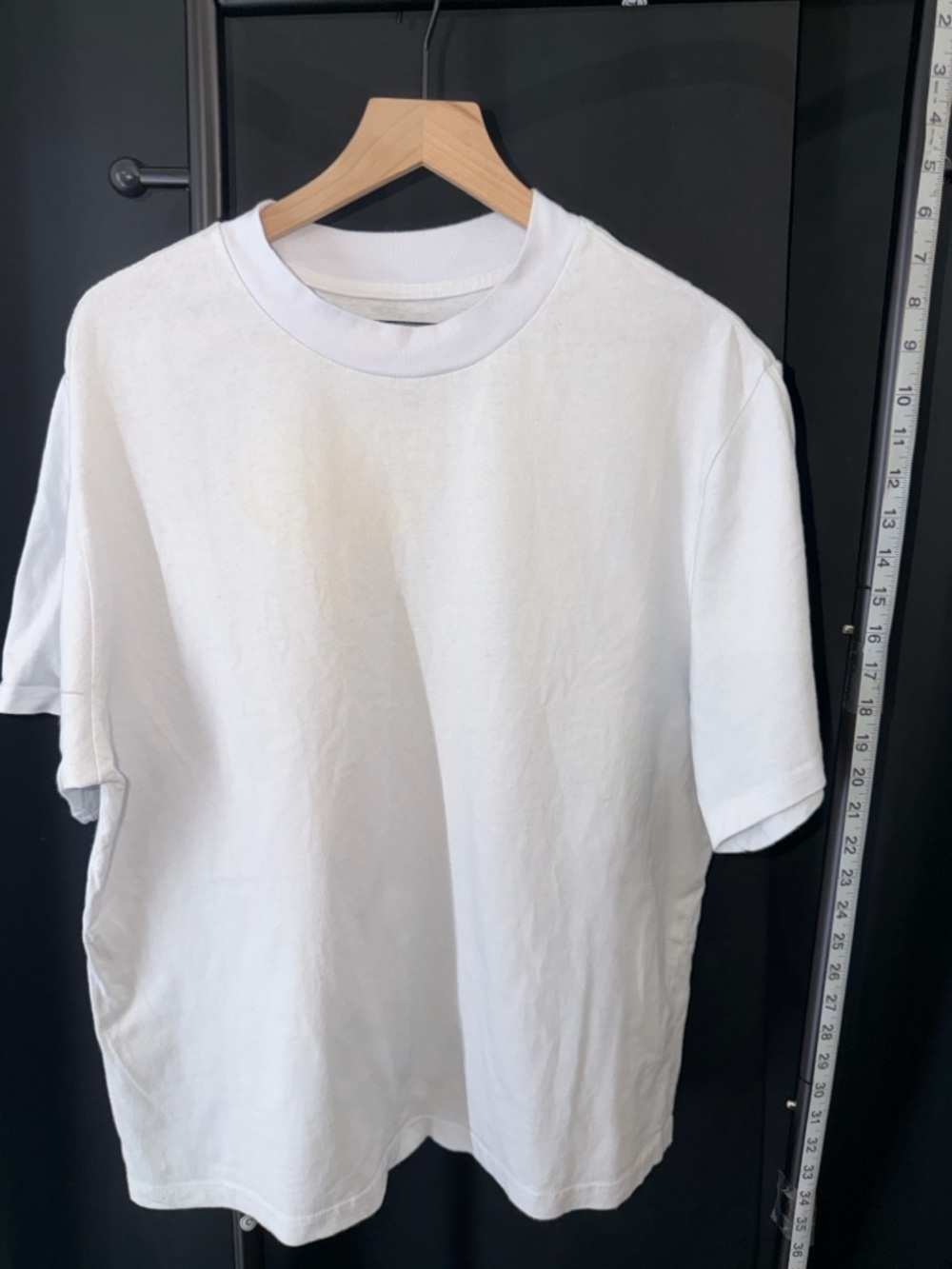 Fashion Nova Men's White Crewneck Short Sleeve Tee